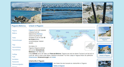 Desktop Screenshot of pagueramallorca.de